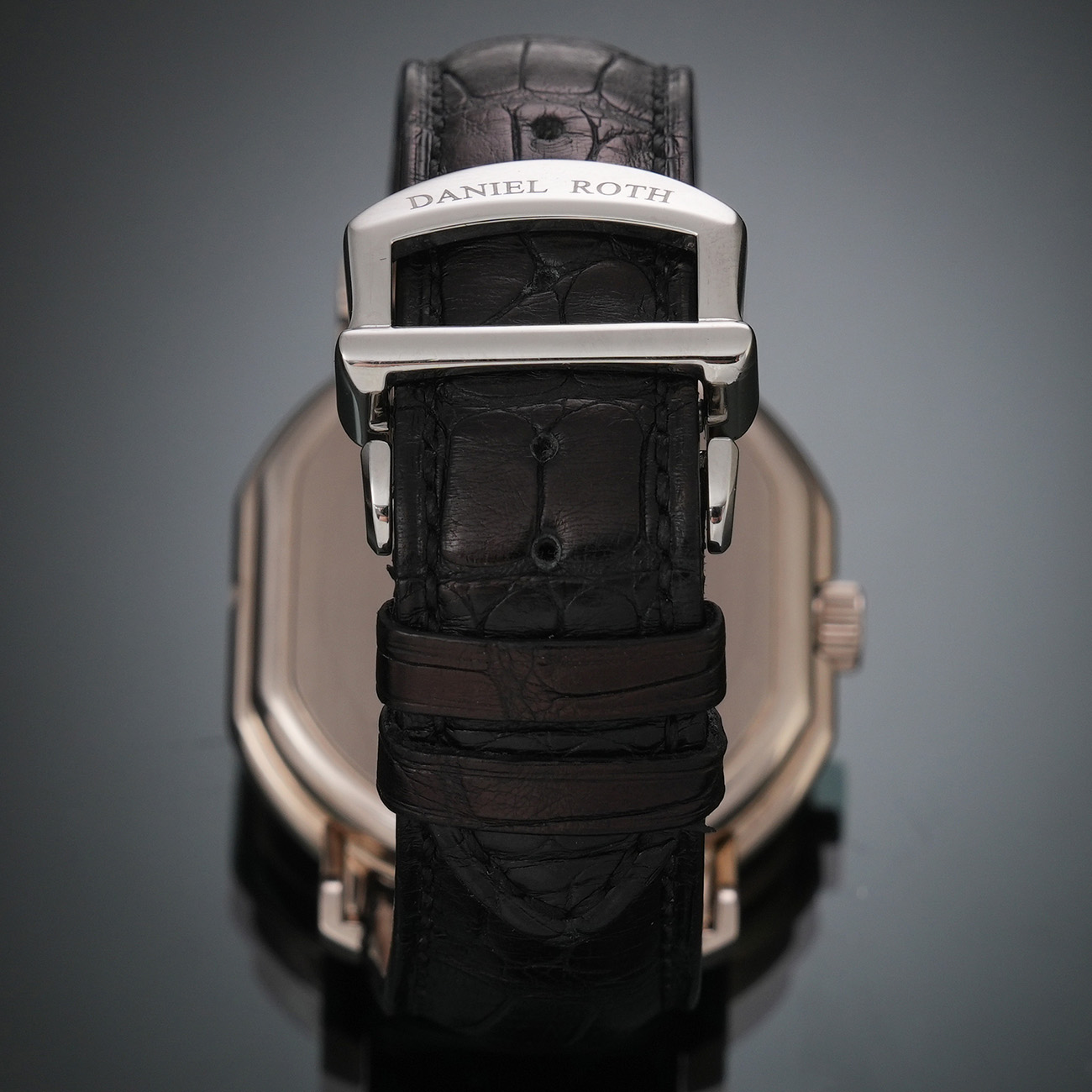 Daniel Roth Masters Tourbillon 8-Day 18K White Gold Men's Watch,